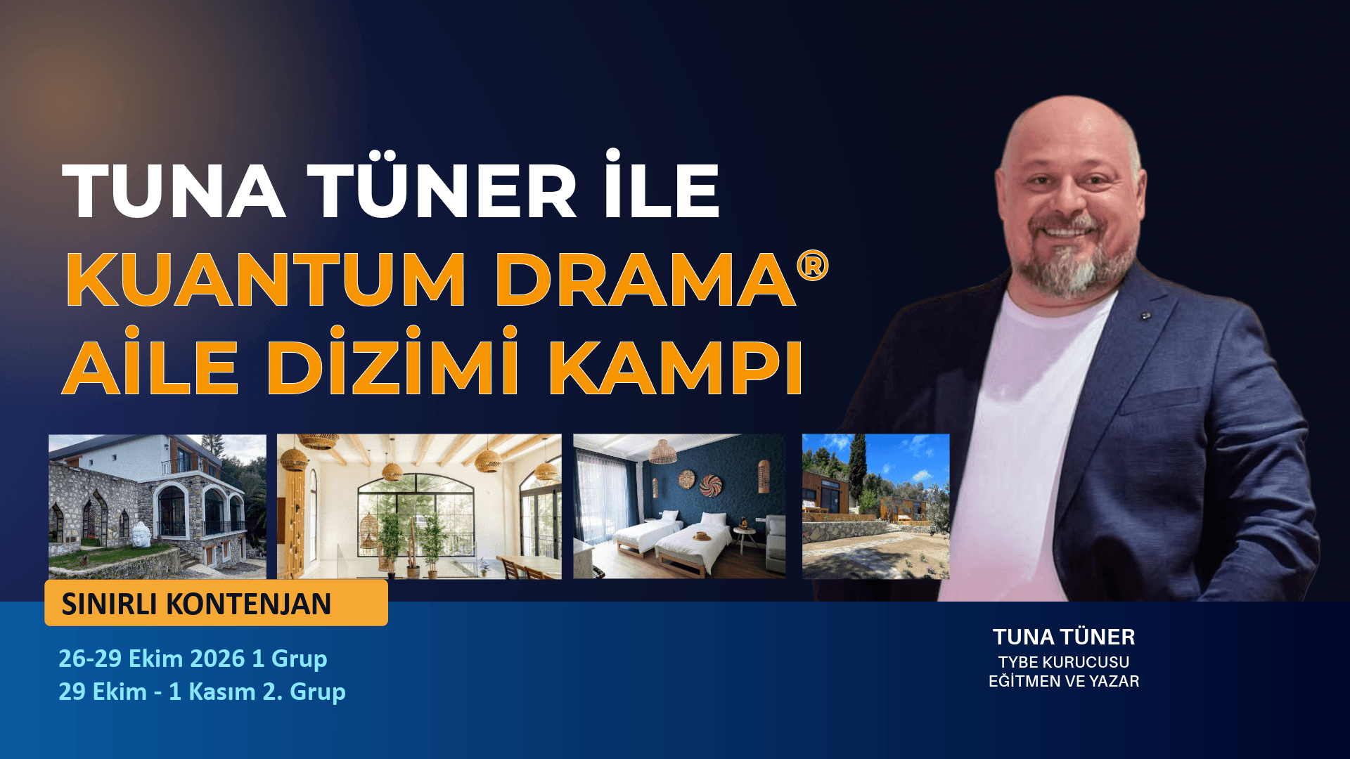 Tuna Tüner ile Kuantum Drama Aile Dizimi Kampı - Çeşmeköy